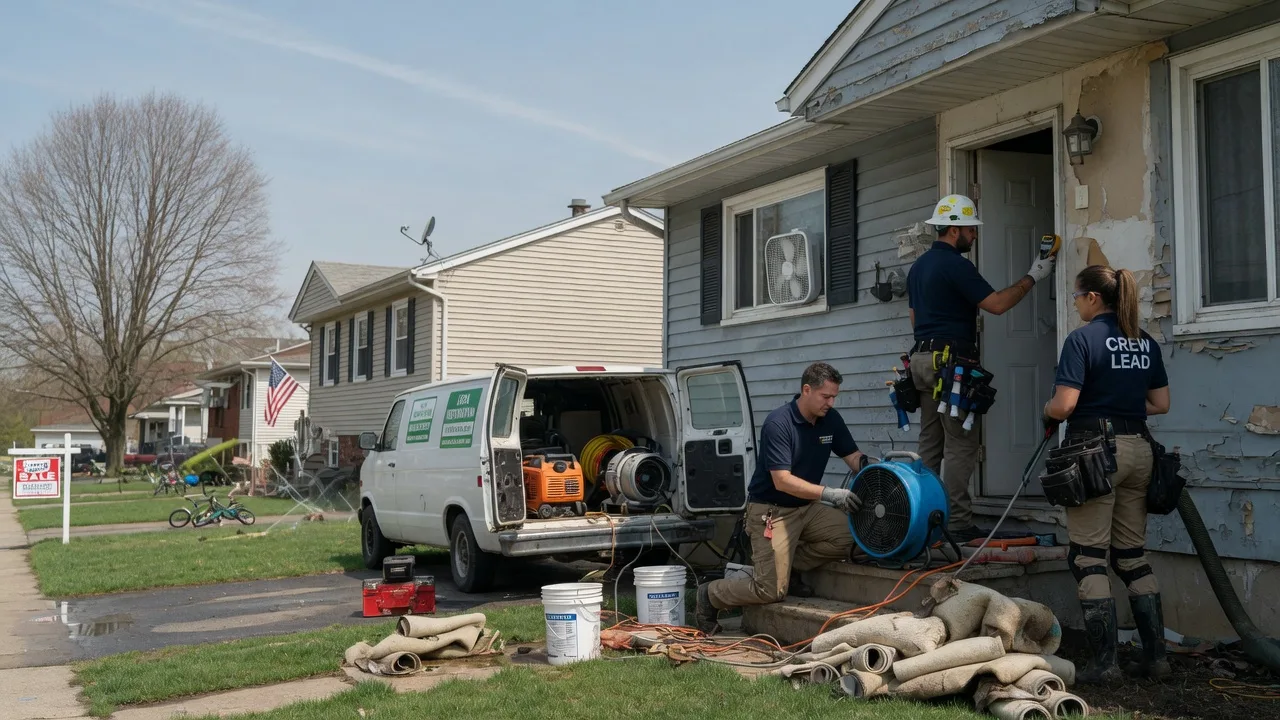 Flood Cleanup in Hermitage, AR near me