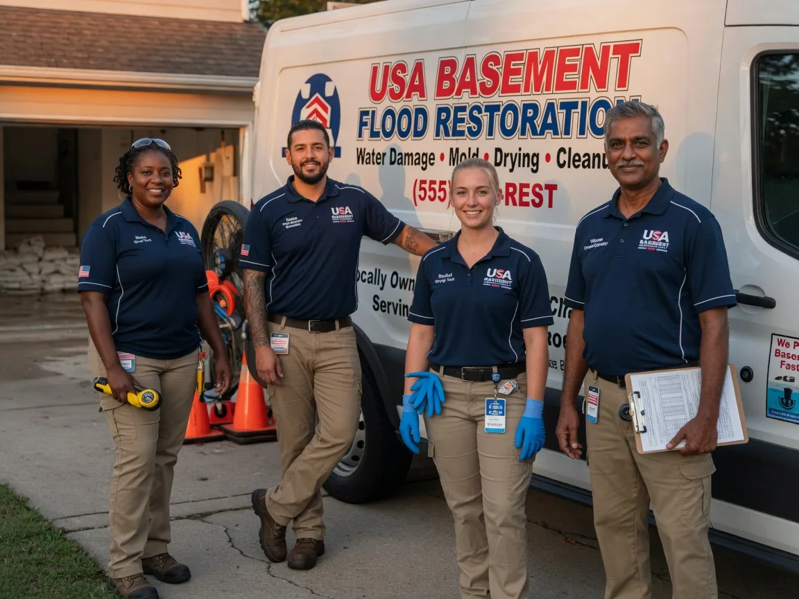Basement Flood Cleanup company in Hermitage, AR