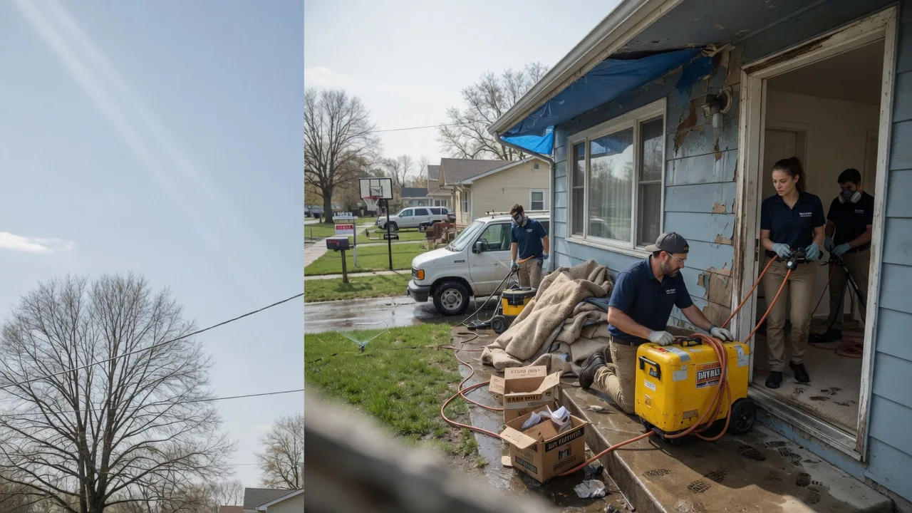 Basement Flood Cleanup in Hermitage, AR near me